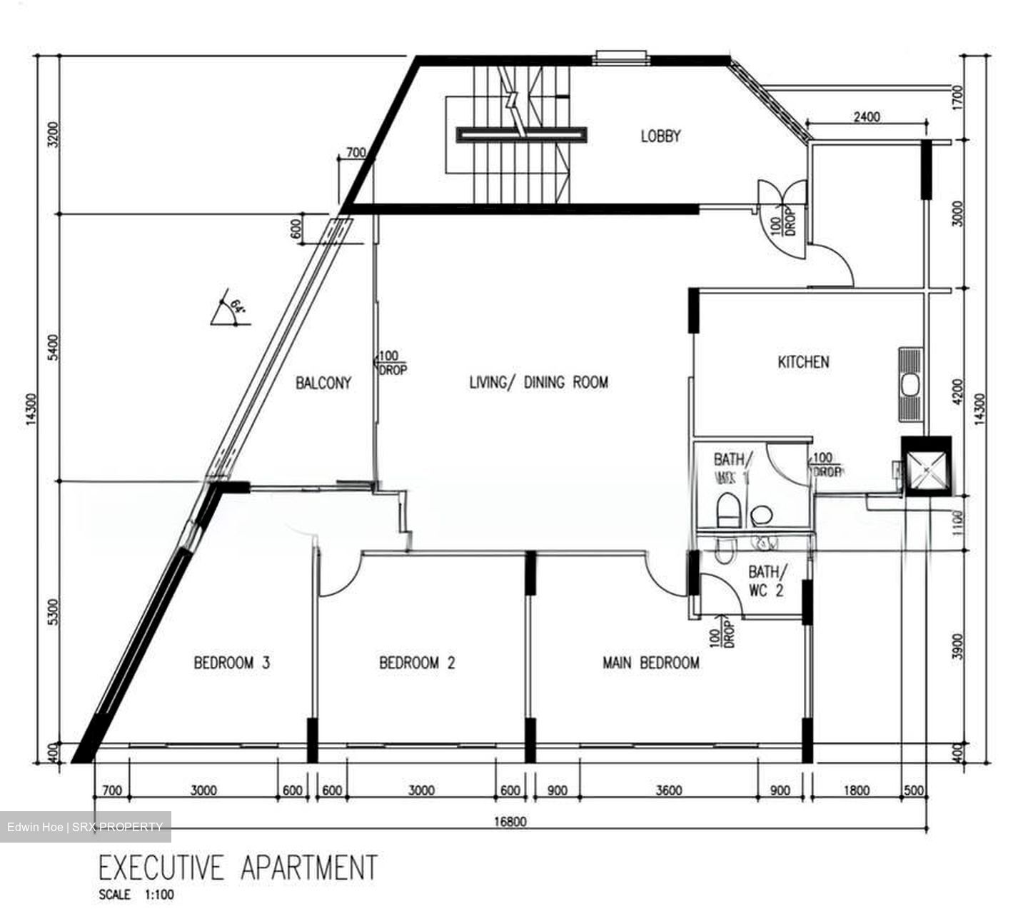 Blk 133 Geylang East Grove (Geylang), HDB Executive #573083001